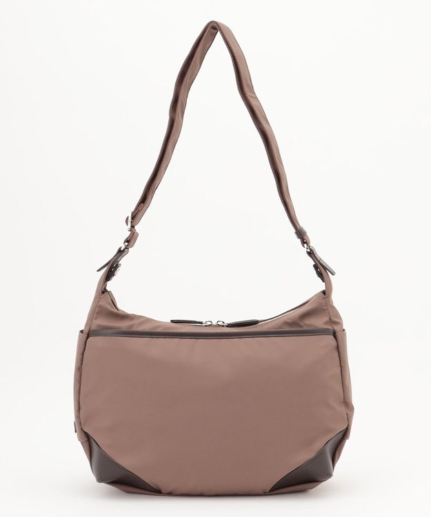 Y'SACCS ミリタリーフラップショルダー　Mサイズ チョコ