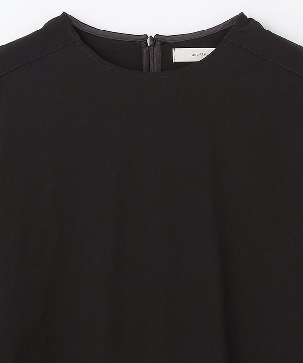 ANY オーバーシルエットブラウス ブラック