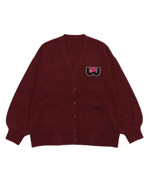 WEGO 【SCHOOLITEM】ワールドペガサスコラボカーディガン レッドその他
