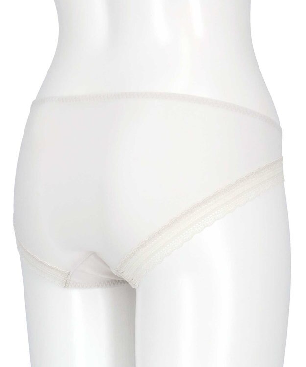 une nana cool 【脇高で背中スムージングブラジャー】さあわたし　レース アイボリー