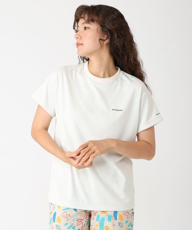 Columbia Columbia/ ウィメンズトゥリースワローオムニフリーズゼロショートスリーブTシャツ /コロンビア Chalk