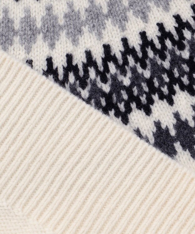 23区 フェアアイル ニット アイボリー系