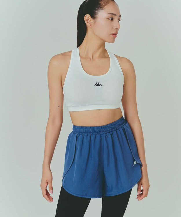 OP／FILA 【Kappa】パンツドッキングレギンス ブルー