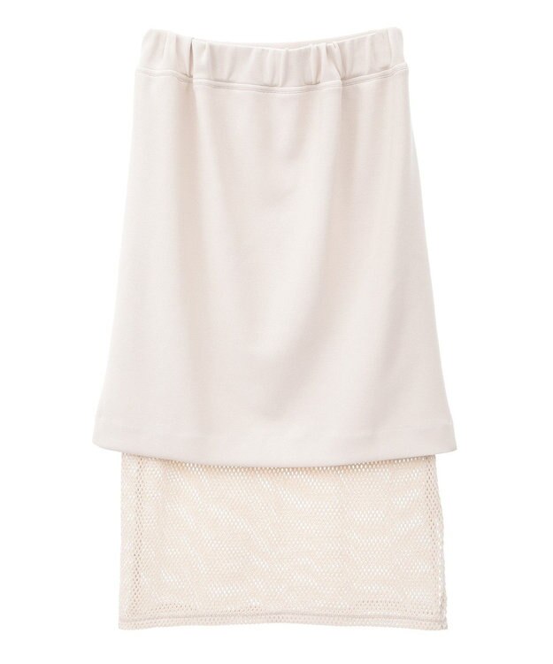 AMERICAN HOLIC 【WEB限定】レイヤード風スカート Ivory