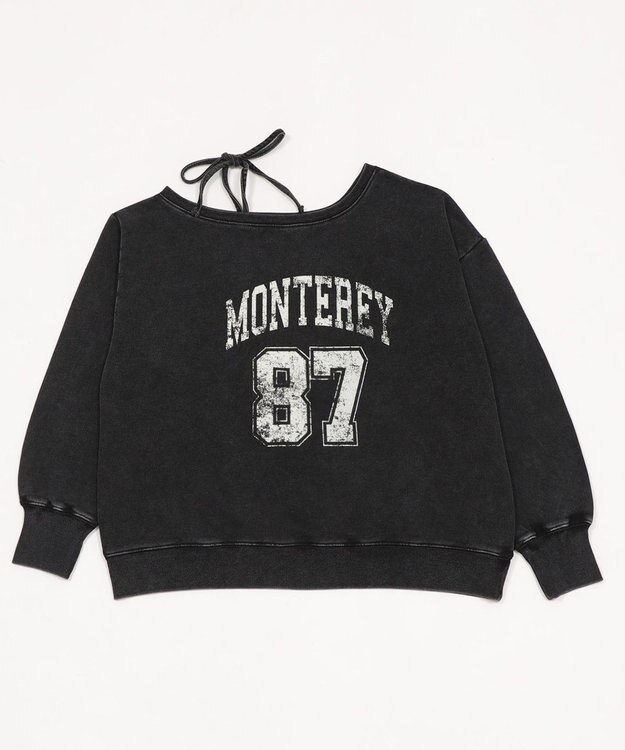 WEGO 裏起毛2WAYグラフィックワンショルBIGスウェット 柄2