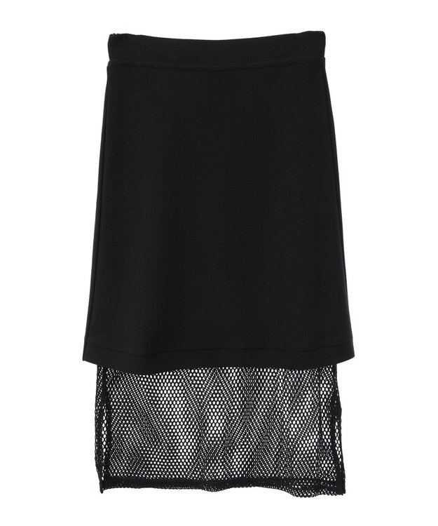 AMERICAN HOLIC 【WEB限定】レイヤード風スカート Black