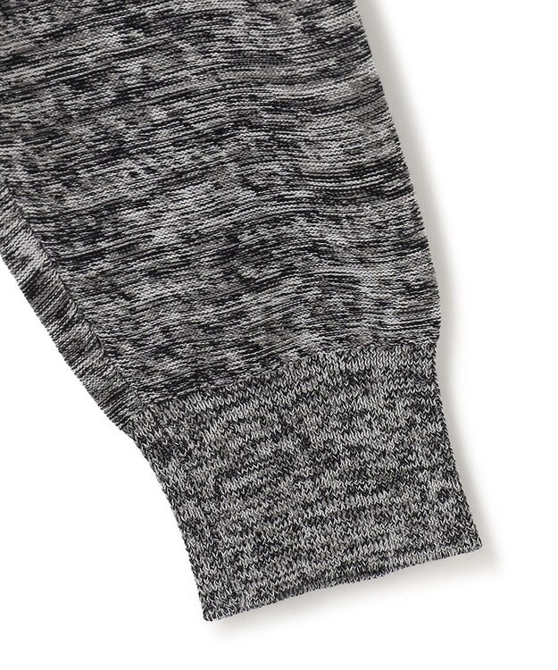 JOSEPH HOMME レクサスムリネ　クルーネックニット ライトグレー系