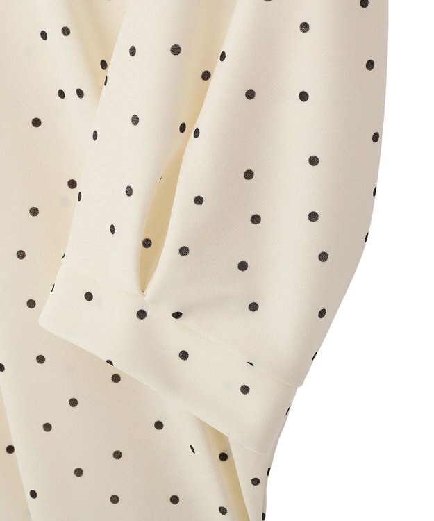 Green Parks 【優秀ブラウス】マルチ機能バックデザインブラウス Dot