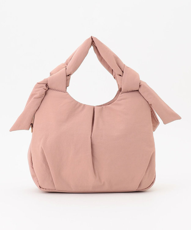 LA BAGAGERIE 【maison vert】 【撥水】リボンフワフワ２WAYトート ピンク