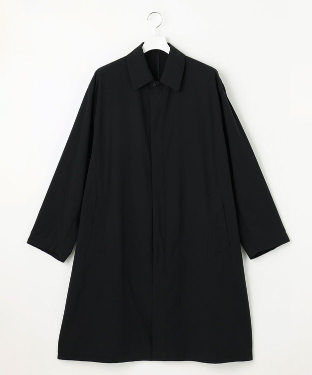 UNFILO MENS 【男女兼用】FINE MOVE ステンカラー コート [23年商品] ブラック