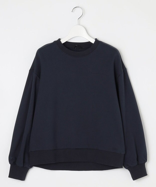 Feroux 【セットアイテム】裏毛プルオーバー×ランダムプリーツ スカート ネイビー系