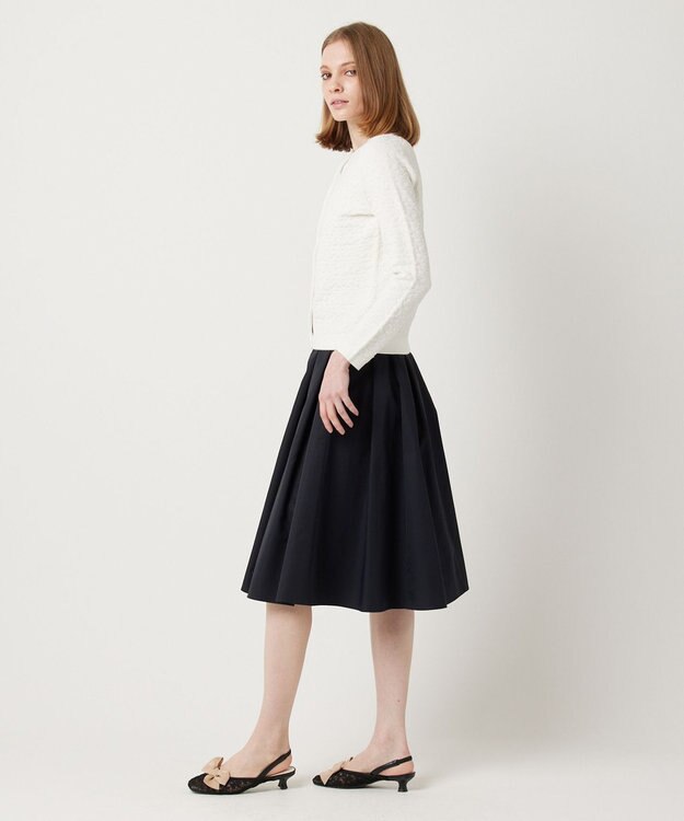 TOCCA 【洗える】FLUFF FLOWERS カーディガン アイボリー系