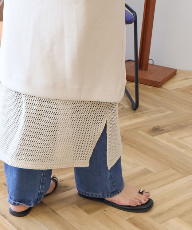 AMERICAN HOLIC 【WEB限定】レイヤード風スカート Ivory