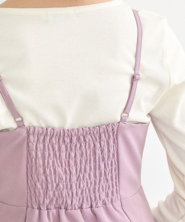 earth music&ecology パイピングジャンドレ Pink