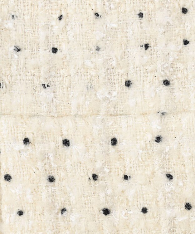 TOCCA CHIFFON TWEED ドレス アイボリー系