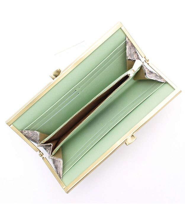 A.D.M.J. 【スネークレザー】ガマグチウォレット リラ