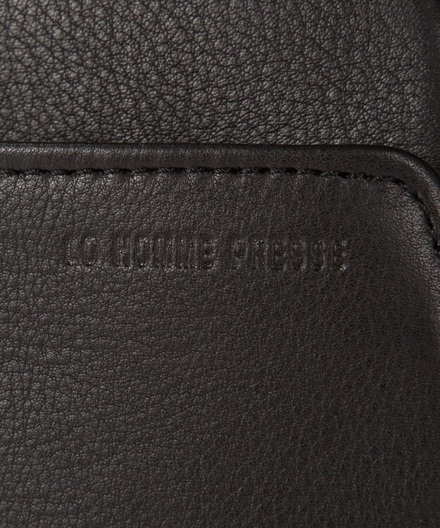 ACE BAGS & LUGGAGE LO HOMME PRESSE アルカイックソフト 本革 縦型ショルダーバッグ 大 71783 ロ・オム・プレッセ ブラック
