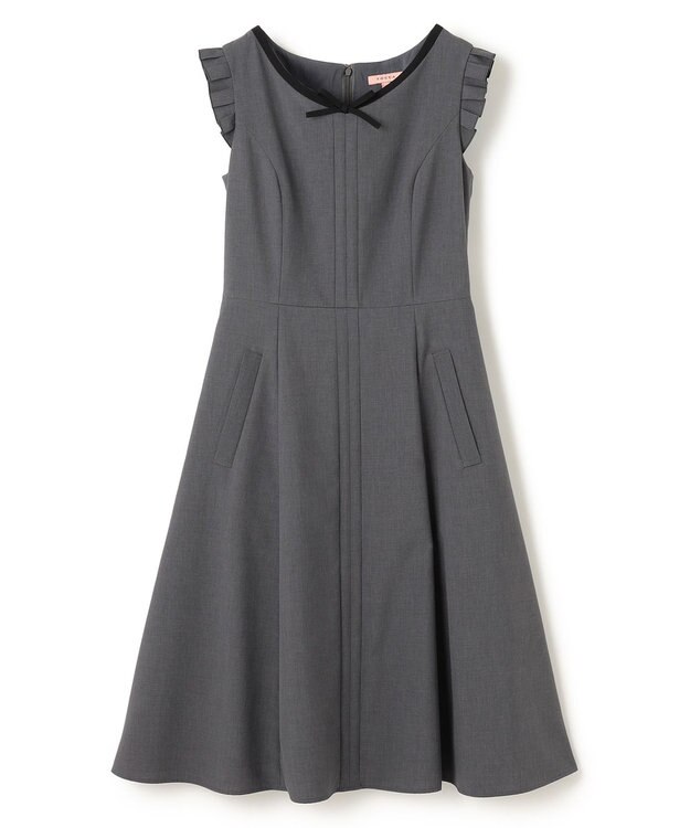 TOCCA 【WEB限定】【洗える！】AFTER RAIN ドレス グレー×ブラック系