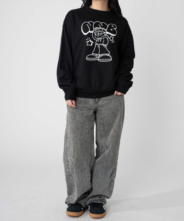 WEGO 【ユニセックス着用ITEM/XSサイズ】アソートグラフィックプルオーバー（2） 柄3