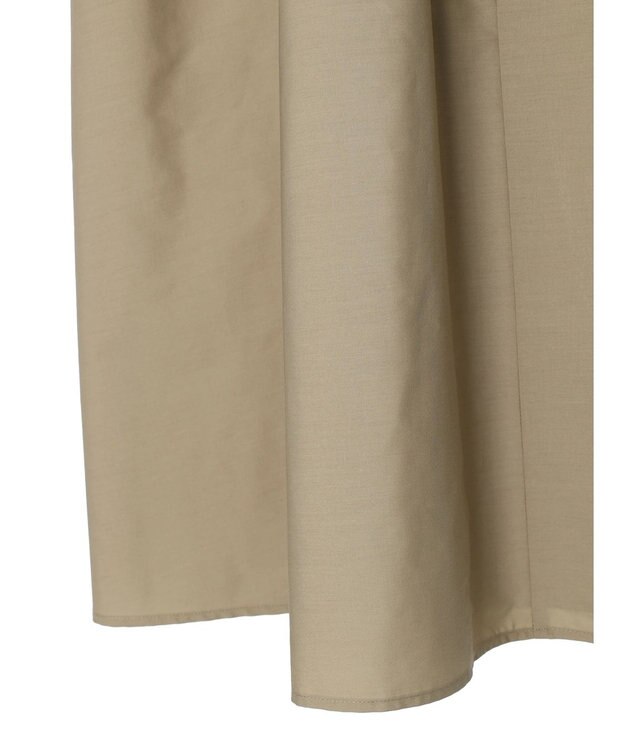 Green Parks ・Ｄｏｕｂｌｅ　Ｆｌａｇｓ　シャーリングノースリワンピ Beige