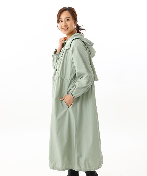 AURORA Beaurance（ビューランス）レインコート ライトグリーン