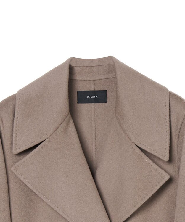 JOSEPH ライトダブルフェイス　ショートコート Escargot