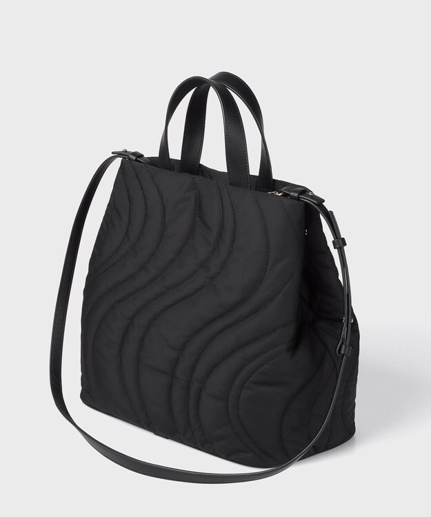 Paul Smith キルティングスワール 2wayトートバッグ ブラック