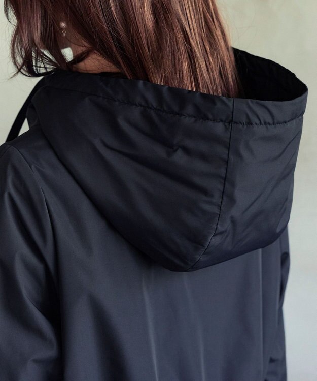 Tiaclasse 【安田美沙子さん着用・新色追加】ウォーマル中綿フーデッドコート ネイビー