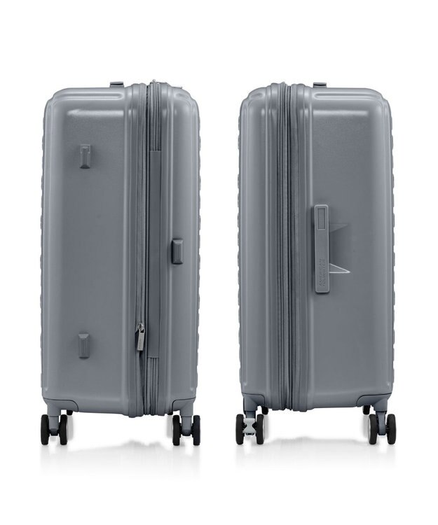 Samsonite アメリカンツーリスター スーツケース 65L(/75L) パクストラ スピナー66 PAXTRA グレー