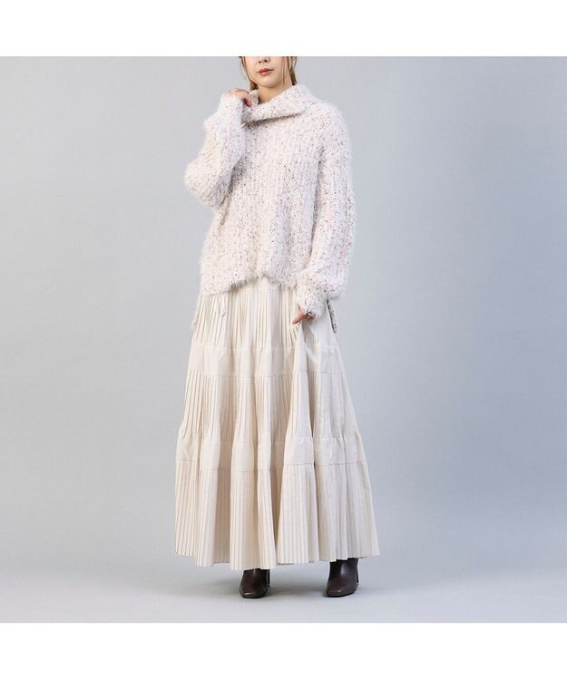 MODE ET JACOMO <MODE ET JACOMO>サイドベルトスクエアトゥショートブーツ ダークブラウン