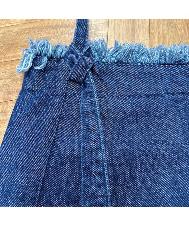 woadblue 【157】DENIM TIE TOTE デニムトートバッグ ダークブルー DARK BLUE