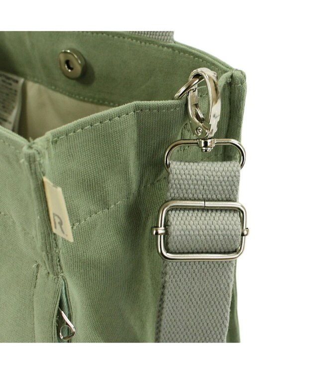 ROOTOTE 1413【無地＆ボーダー】/ NA.スクエア2way.テンジク-B 03：カーキ