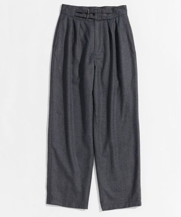 LENO SAXONY GURKHA TROUSERS 《UNISEX》サキソニーグルカパンツ HEATHER GRAY