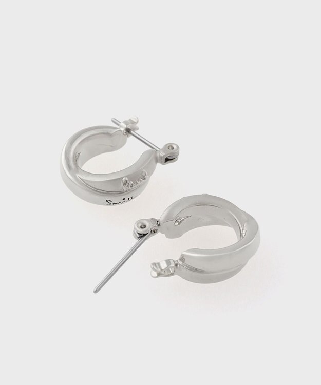 Paul Smith Double Ring Motif ピアス シルバー