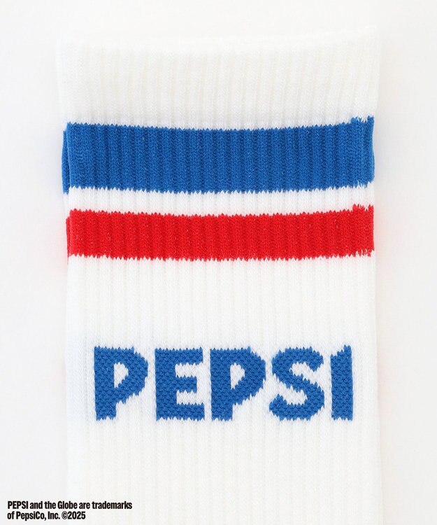 PW CIRCULUS 〈Pepsiコラボ〉【UNISEX】オリジナルソックス ホワイト系