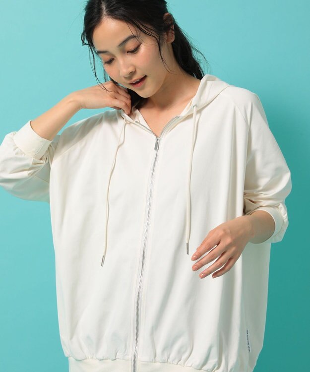 Green Parks ＵＶカットｂｉｇパーカー Ecru