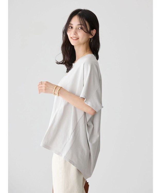 AMERICAN HOLIC 抜け衿カットプルオーバー Light Gray