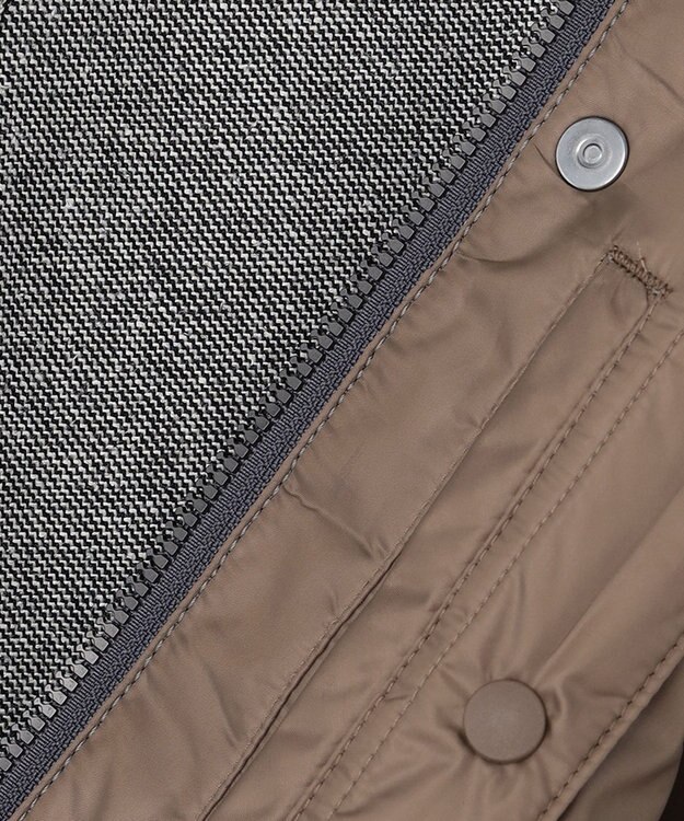 GOTAIRIKU 【山栄毛織】ウール×シルクハンティングジャケット ライトグレー系8