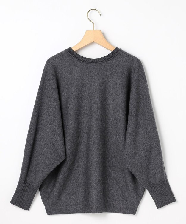 組曲 S 【前後着用可】ニューシックニットＶネック プルオーバー グレー系