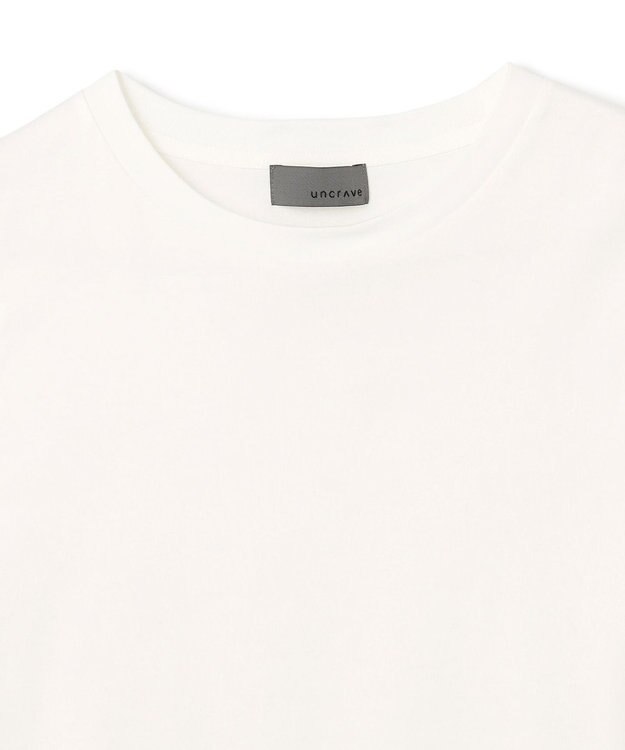 uncrave ライトスムース ノースリーブカットソー オフ