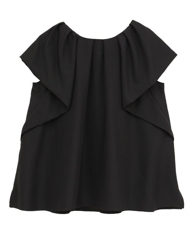 YECCA VECCA フレアブラウス Black