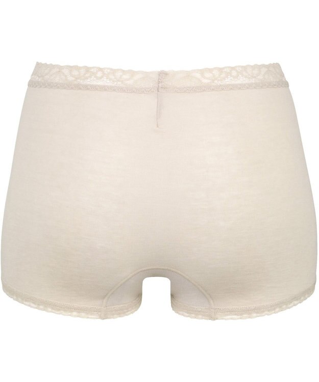 Wing ショーツ　【デイリーフィットやわらかコットン】　身生地部綿混　なめらかなフィット感　はきこみ丈ふかめ　EC4200　ウイング／ワコール ブラウン