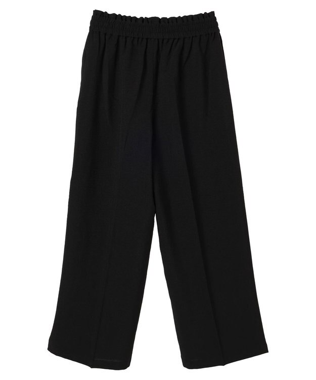 earth music&ecology リネンライクワイドパンツ Black