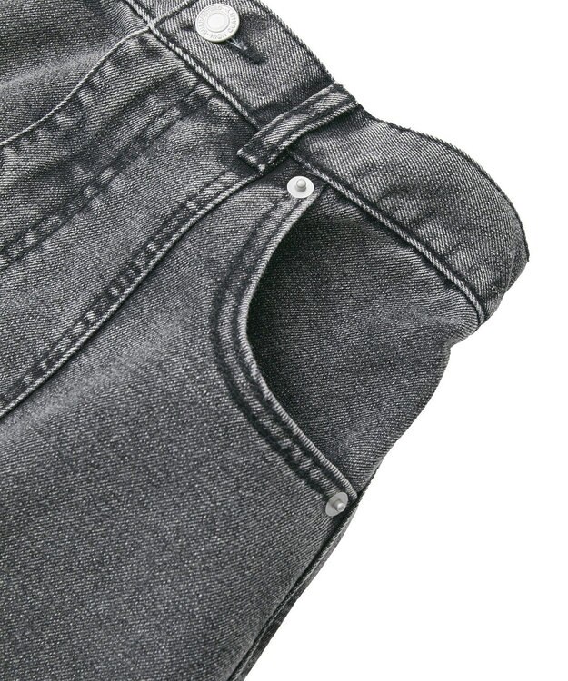 Green Parks イージーデニムマーメイドスカート Black