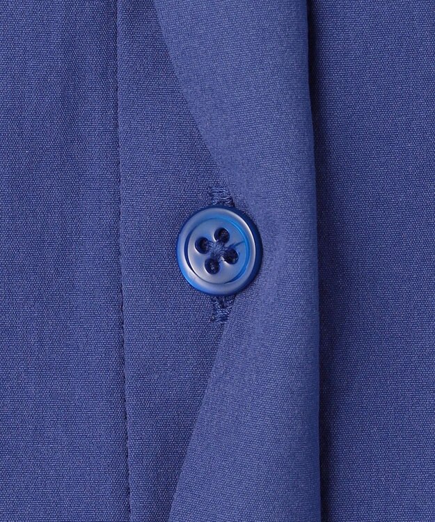 ICB 【先行予約】 ヴィンテージスパンブロード デザインブラウス ロイヤルブルー