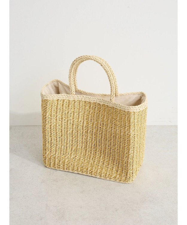 Green Parks ・ラメかごバッグ Gold