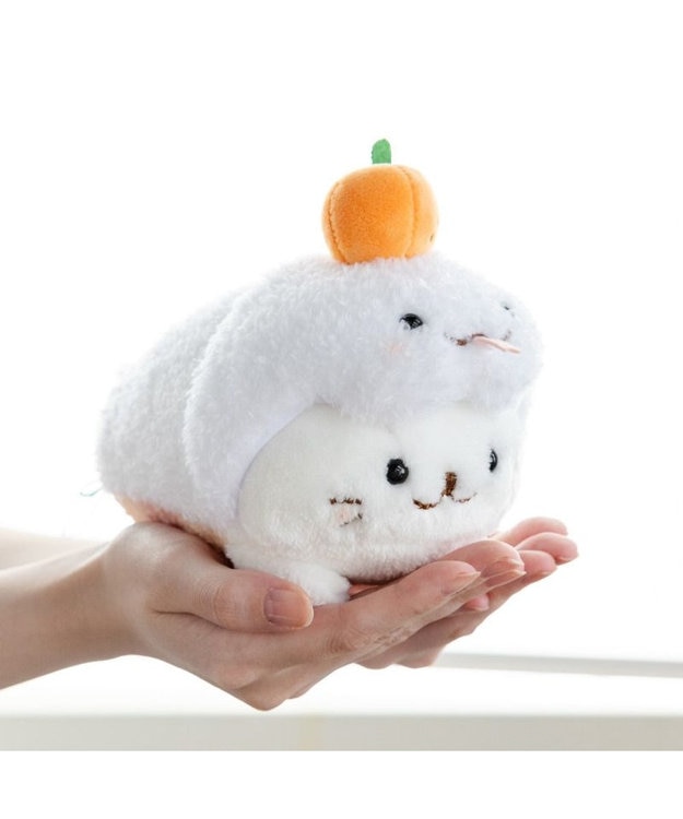 Mother garden しろたん 干支 マスコット 巳年 《白》 単品 白