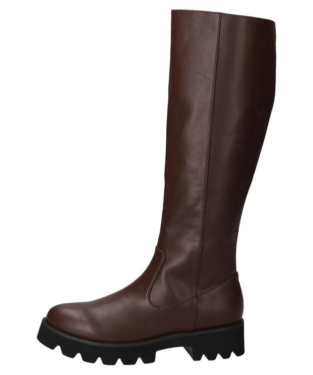 earth music&ecology ＯＲｉｅｎｔａｌＴＲａｆｆｉｃ　タンクソールロングブーツ Brown