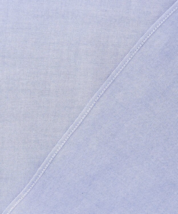 J.PRESS MEN 【PREMIUM PLEATS / 形態安定】ピンオックス 半袖シャツ / B.D. ダルブルー系