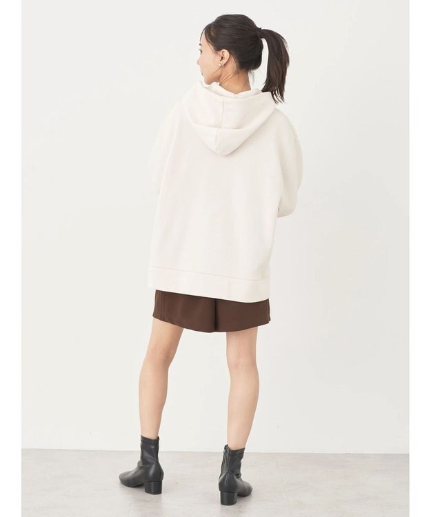 earth music&ecology ダンボールパーカー Ivory